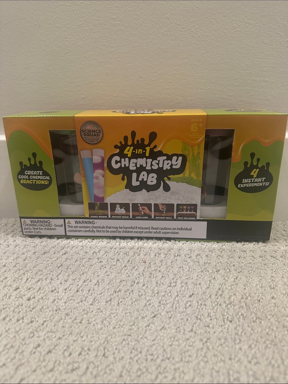 4-in-1 Chemistry Lab Kids Science Kit - Brand New!!!  Box never opened!!!